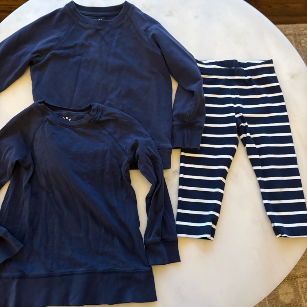 Navy Blue Kids Set of three